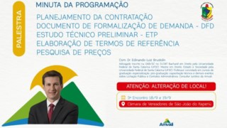 CAPACITAÇÃO SOBRE A NOVA LEI DE LICITAÇÕES E CONTRATOS - NLLC (3º ENCONTRO) - FAÇA SUA INSCRIÇÃO AQUI CAPACITAÇÃO SOBRE A NOVA LEI DE LICITAÇÕES E CONTRATOS - NLLC (3º ENCONTRO) - FAÇA SUA INSCRIÇÃO AQUI