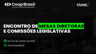 Vereador Edson Junkes Irá Participar de Encontro de Mesas Diretoras e Comissões Legislativas