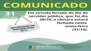 COMUNICADO IMPORTANTE
COMUNICADO IMPORTANTE